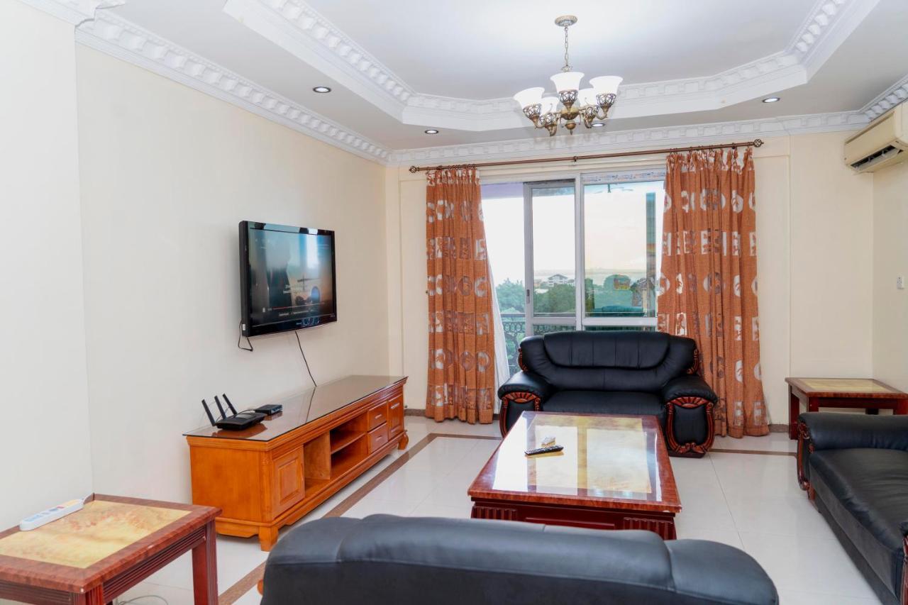 דאר א-סאלאם Luxury Apartment With Ocean View In Oyster Bay מראה חיצוני תמונה